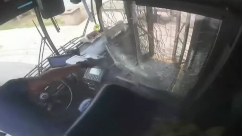 Tanto Fullard como Tobias fueron llevados al hospital luego del incidente.