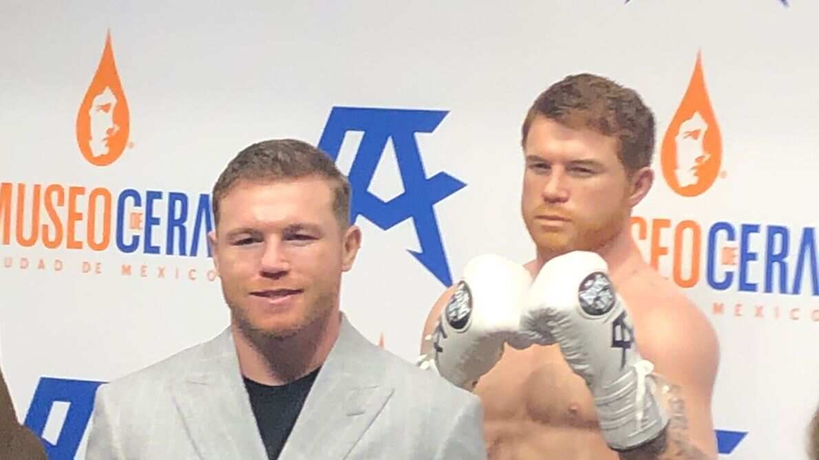Figura de cera del Canelo