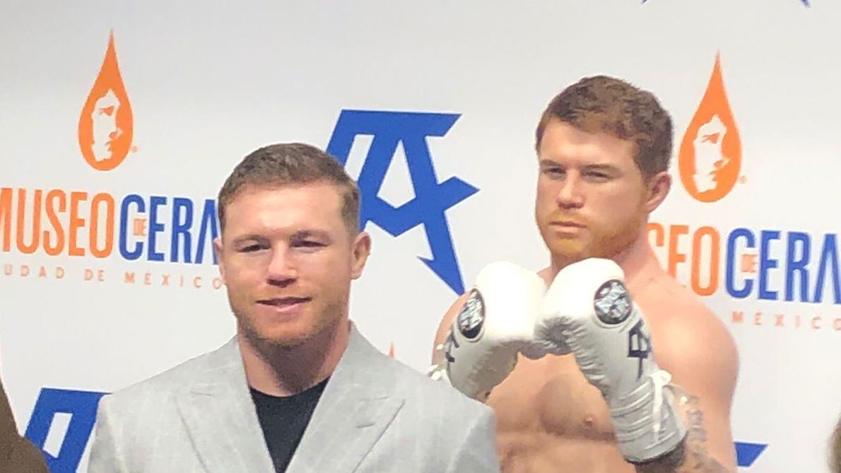 Figura de cera del Canelo