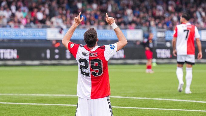 Santi Giménez continúa rompiendo redes en la Eredivisie I @Feyenoord