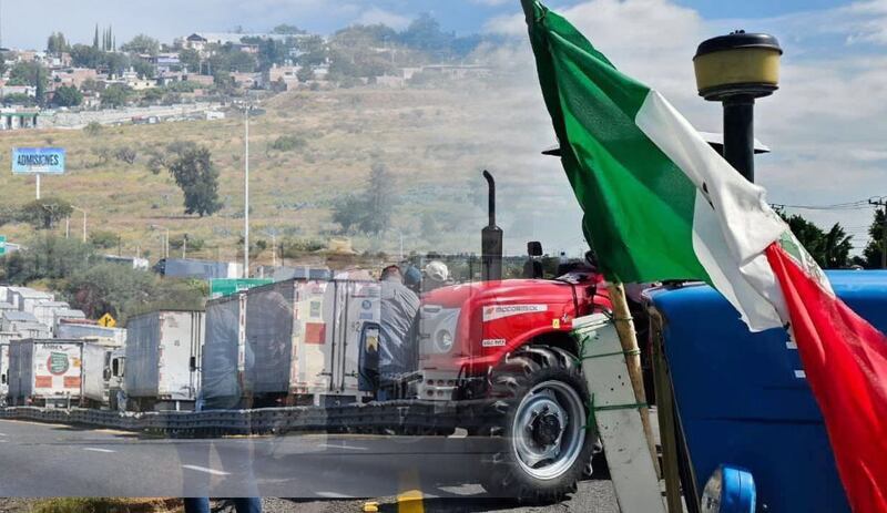 El bloqueo concluye en el centro de México.