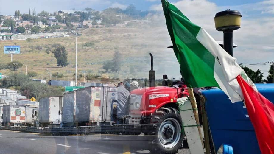 El bloqueo concluye en el centro de México.