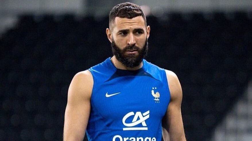 El delantero sufrió este sábado un desgarro muscular durante el entrenamiento realizado por el goleador de Real Madrid con la selección de Francia.