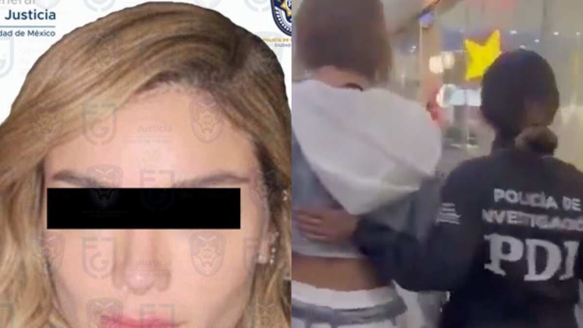 La venezolana fue detenida en el AICM al contar con una orden de aprehensión en su contra. (Especial)