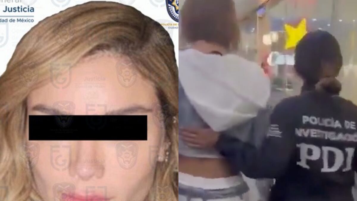 La venezolana fue detenida en el AICM al contar con una orden de aprehensión en su contra. (Especial)