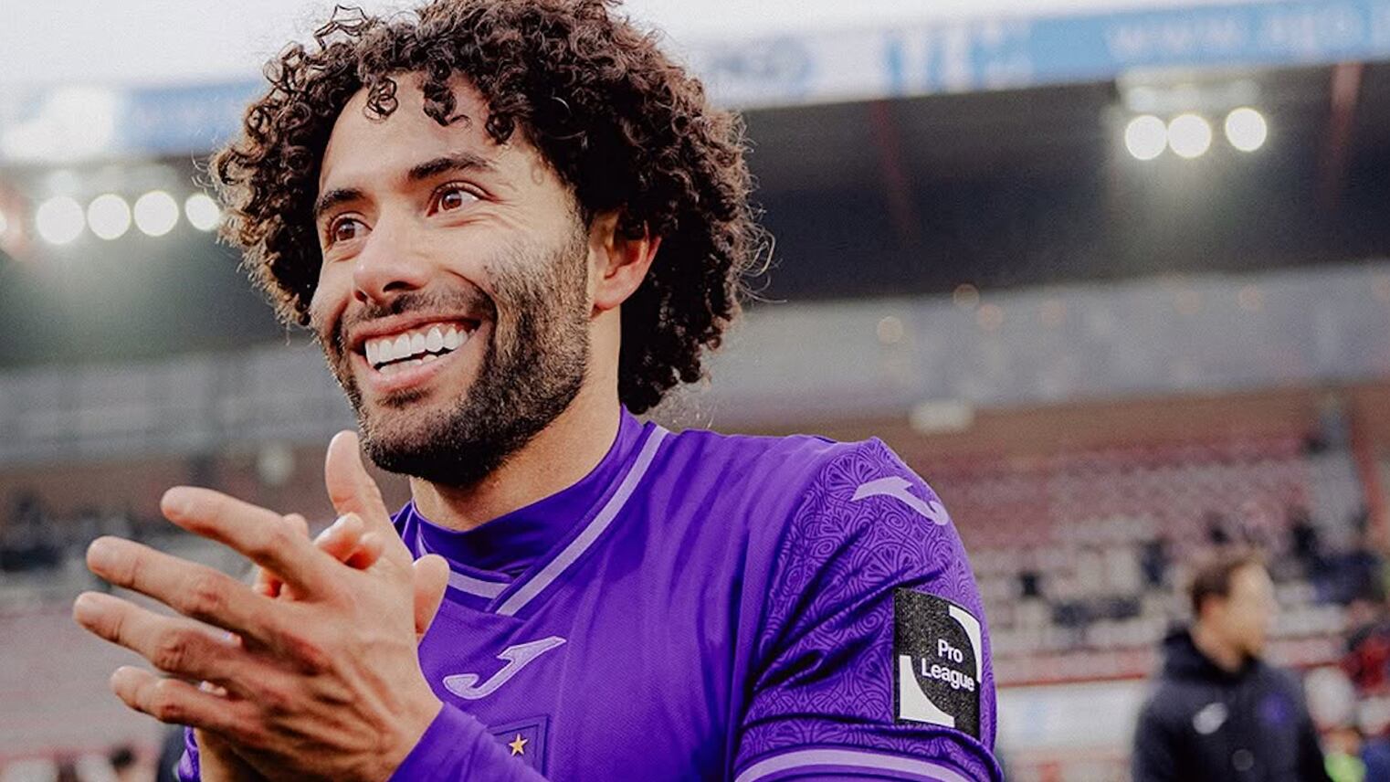 Chino Huerta debutó con gol con el Anderlecht.