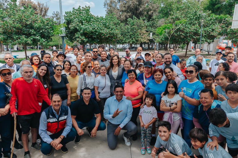 La alcaldesa Verónica Delgadillo supervisa personalmente el avance de los trabajos. CORTESÍA