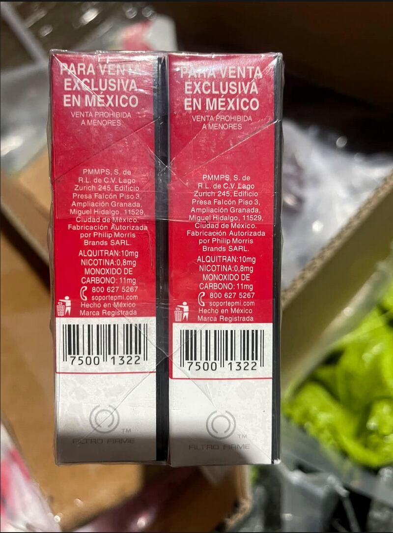 Cigarrillos contrabando