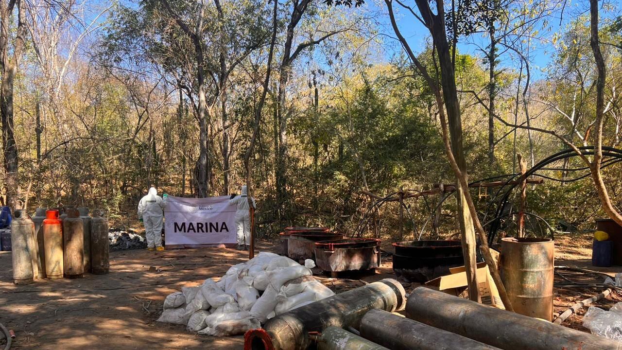 Marina laboratorio clandestino