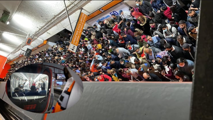 Las fallas que derivan en retrasos son una constante en el Metro de la CDMX y en el de Nuevo León. Foto: Especial