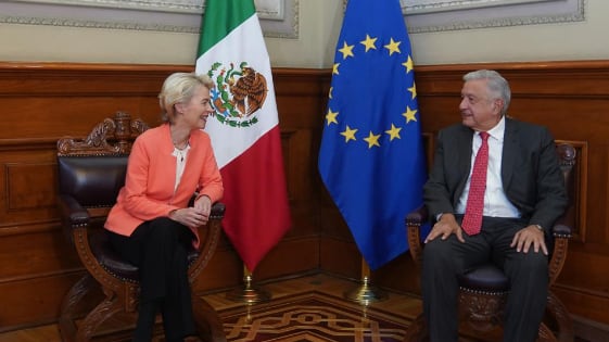 Von der Leyen culmina en México su gira por varios países de Latinoamérica como Brasil, Argentina y Chile.