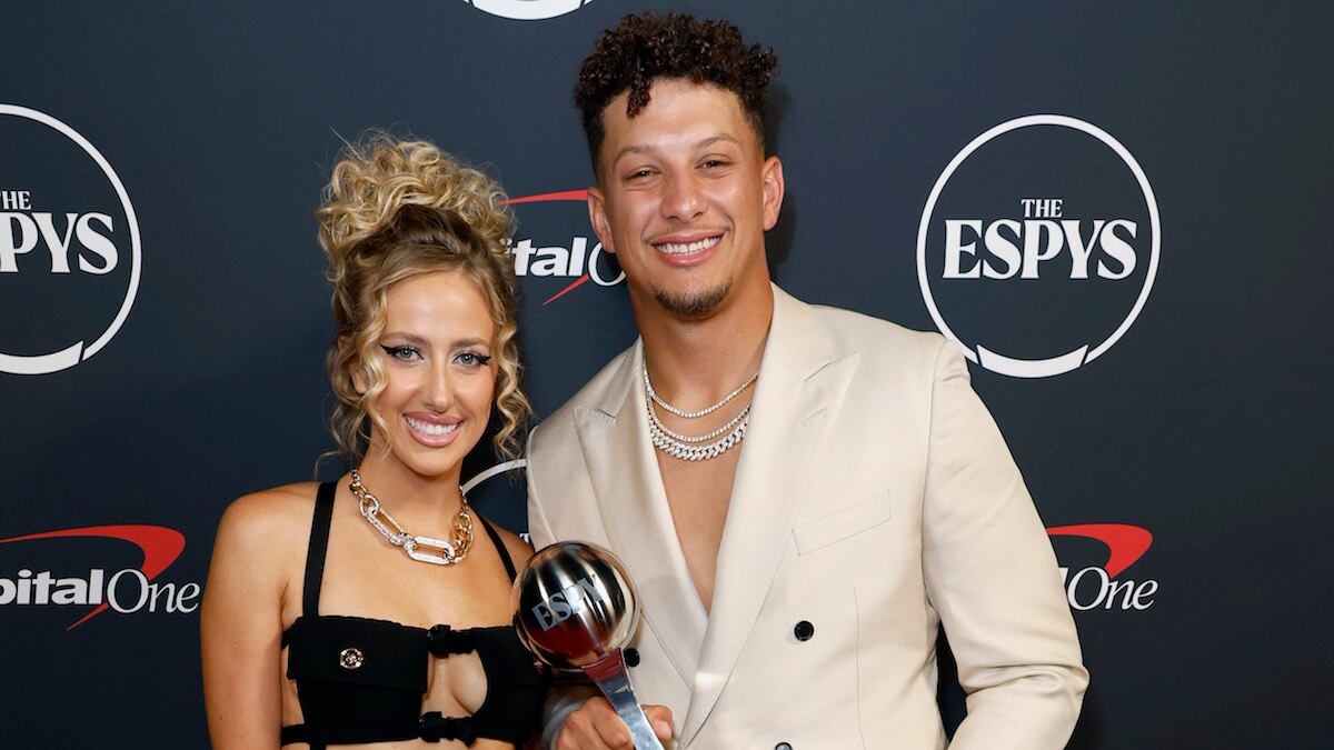 Brittany Mahomes y Patrick Mahomes