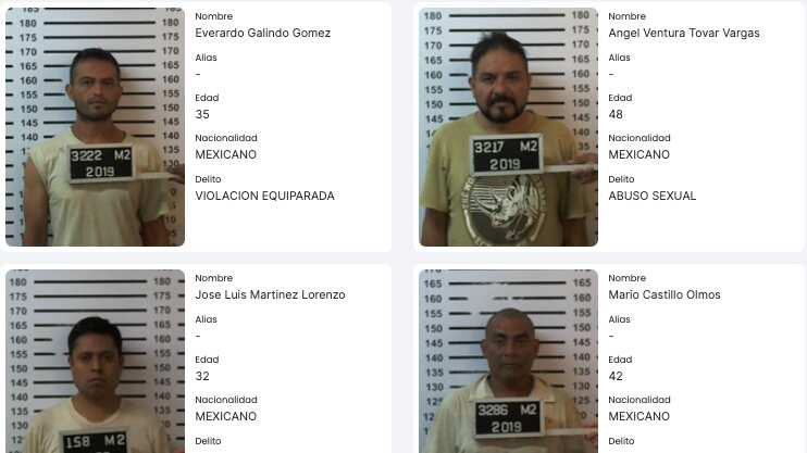 Agresores sexuales en CDMX.