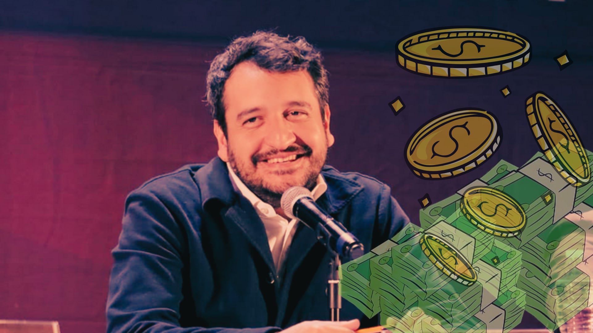 La cifra contradice la estimación dada por Alcalde en agosto, cuando aseguró que el sueldo del funcionario era “menos de 100 mil pesos”