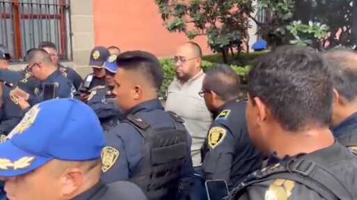 El hombre de poco más de 40 años intentó escapar, pero fue detenido en el cruce de Filomeno Mata.