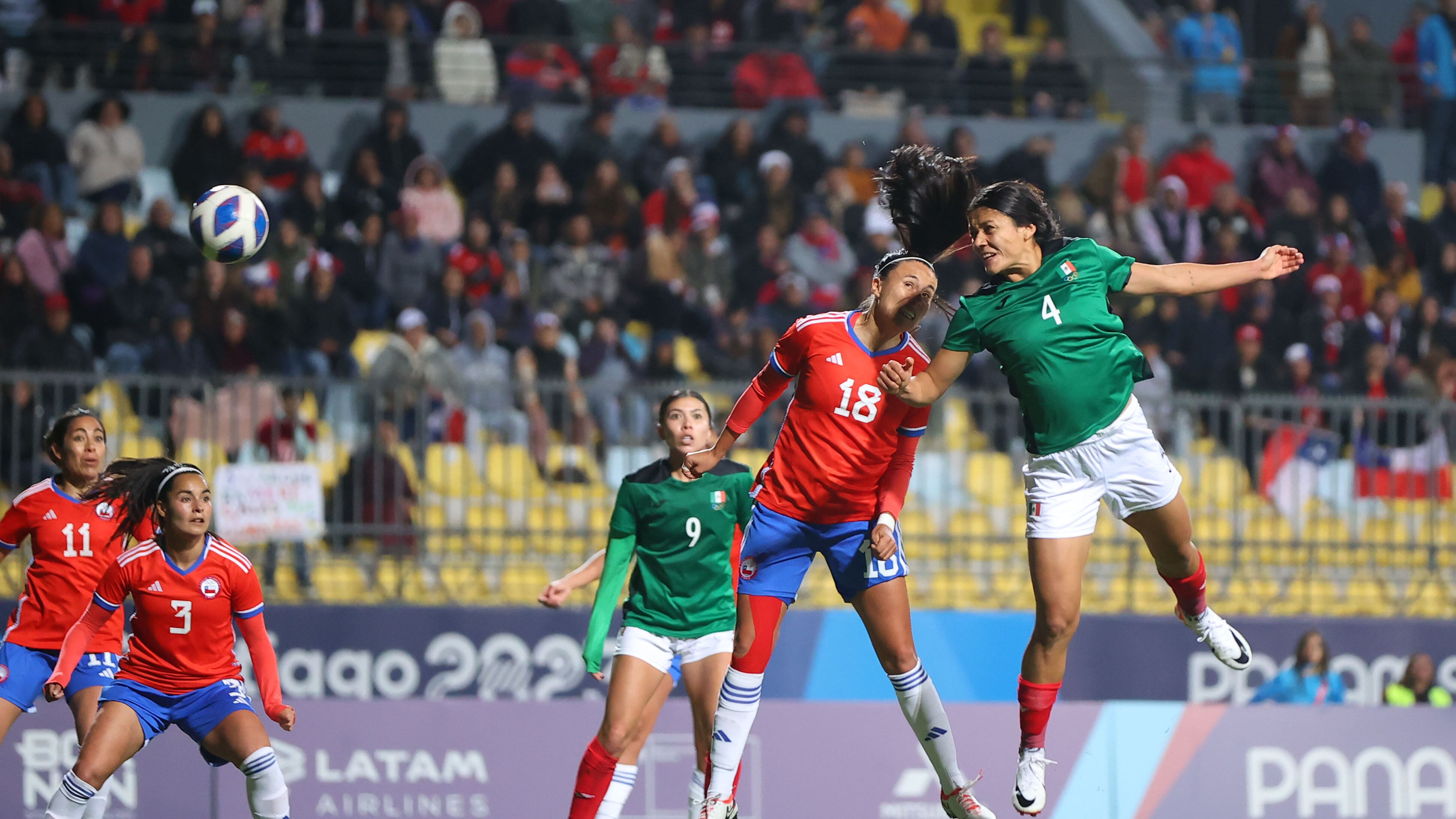 México vs. Chile femenil.