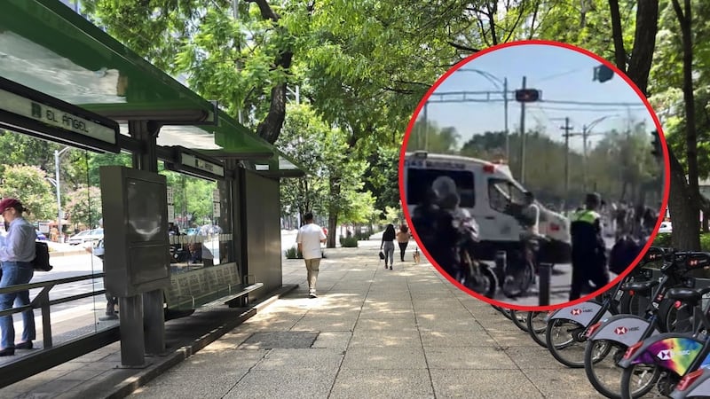 ¿Qué pasó en Reforma? Hombre resulta herido tras ataque con arma blanca en la CDMX