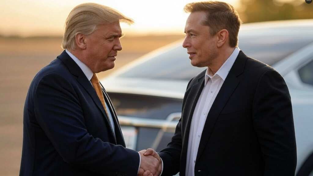 Trump Tesla