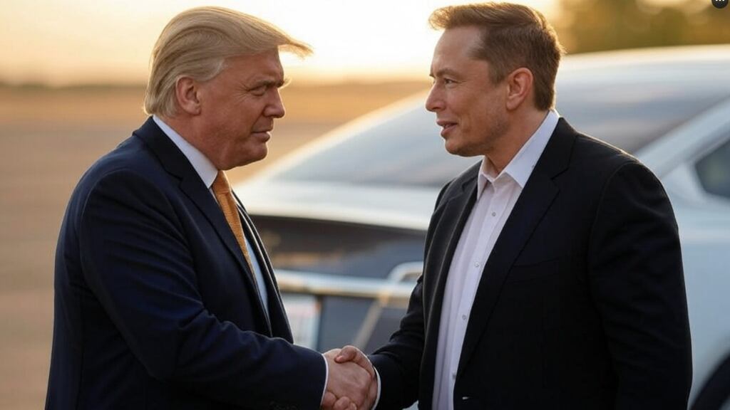 Trump Tesla
