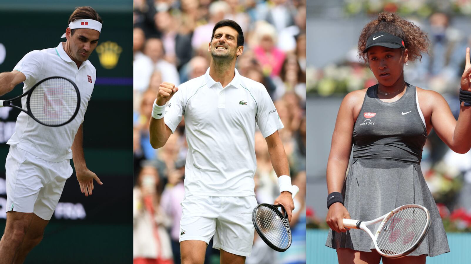 Djokovic, Federer, Osaka y Barty anotados para Tokio 2020