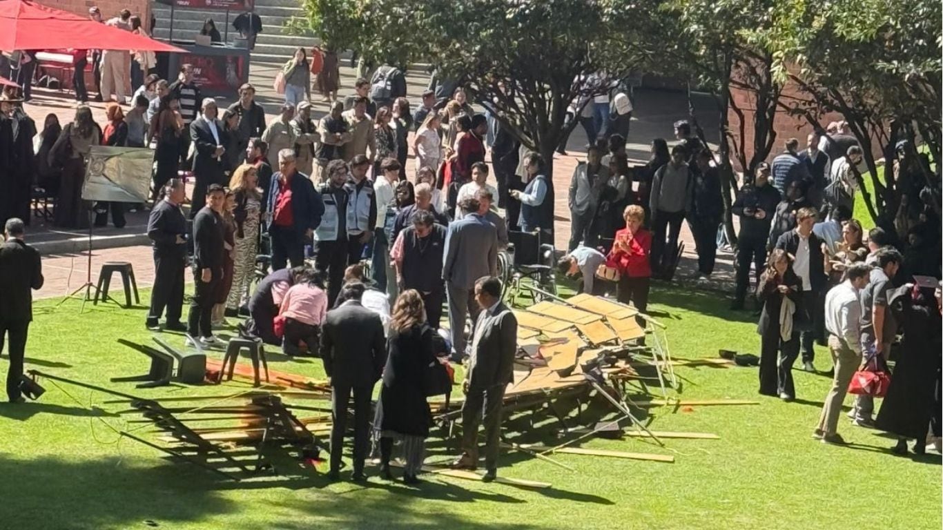 Accidente en la Ibero