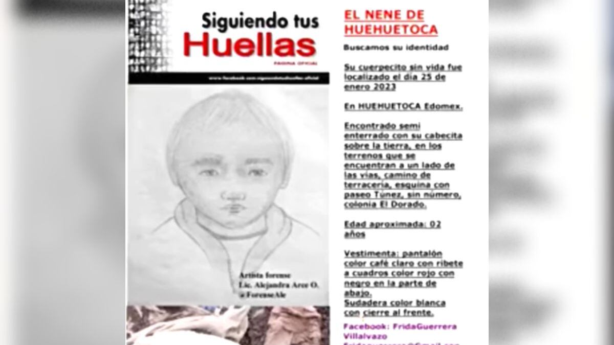 Buscan a familia del bebé que se encontró sin vida en un terreno baldío de Huehuetoca