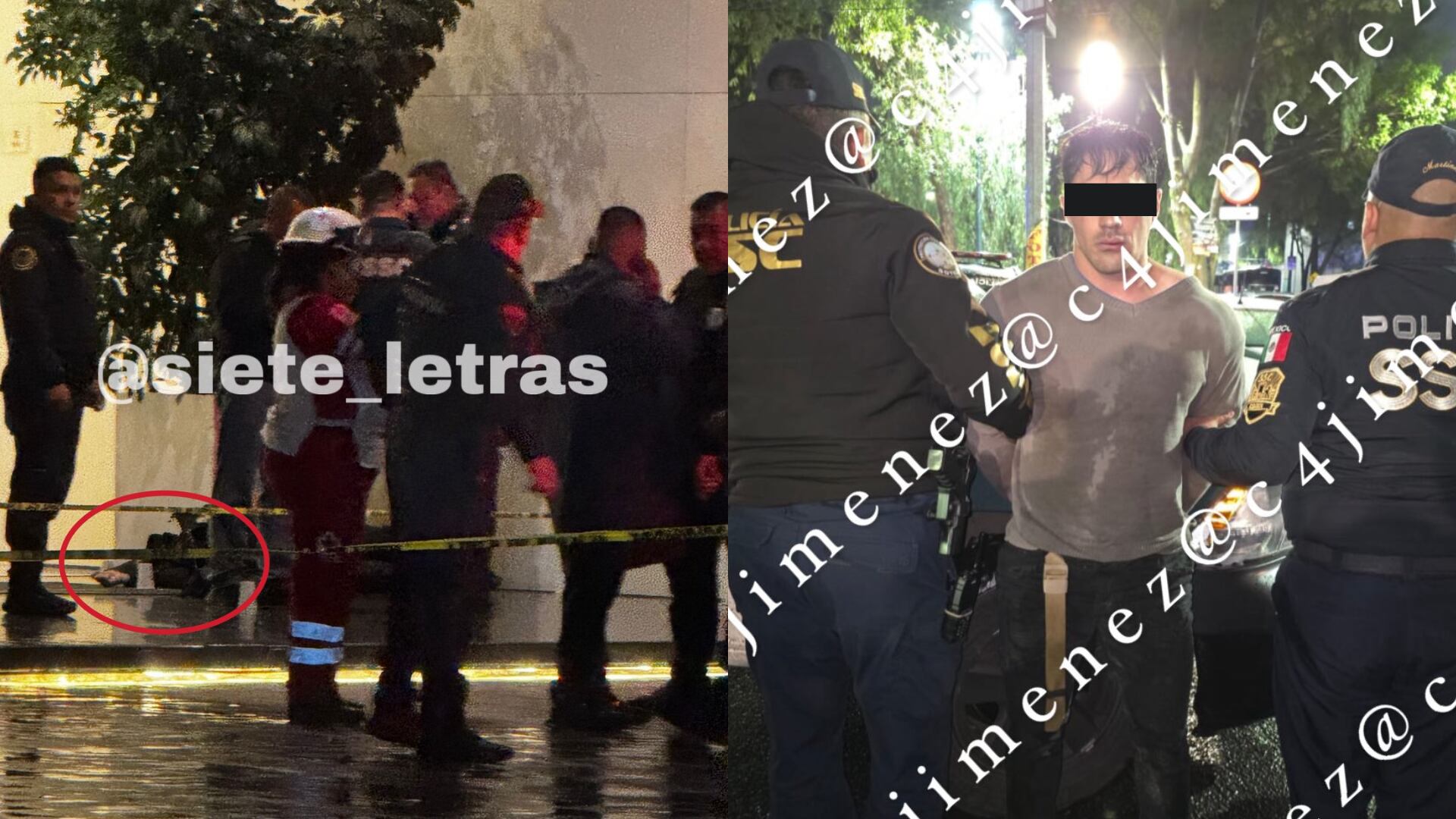 El crimen ocurrió en Miguel Hidalgo; el sospechoso fue rastreado por cámaras hasta Clavería, donde fue detenido.