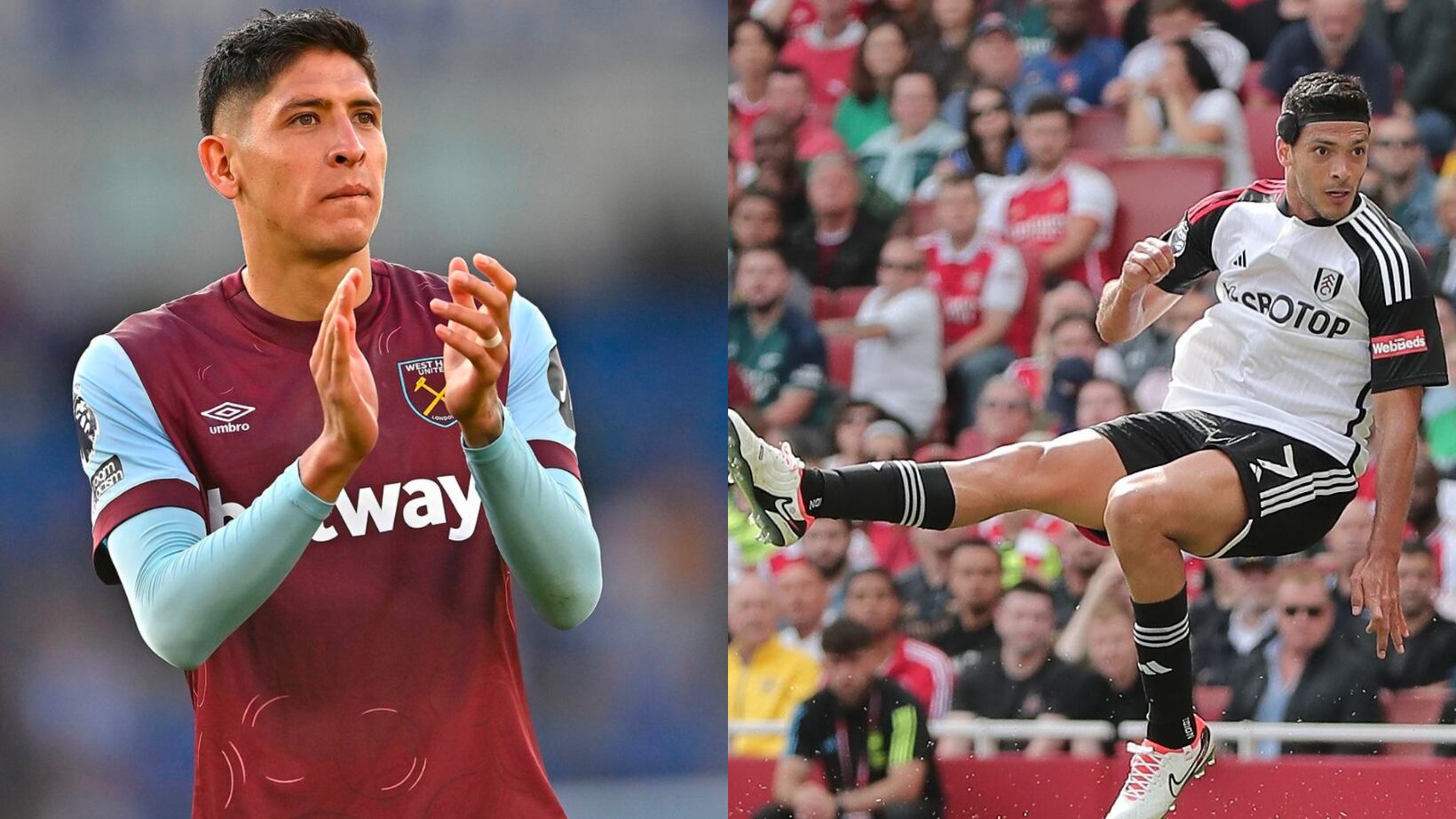Edson Álvarez y Raúl Jiménez fueron titulares en la fecha 3 de la Premier League.
