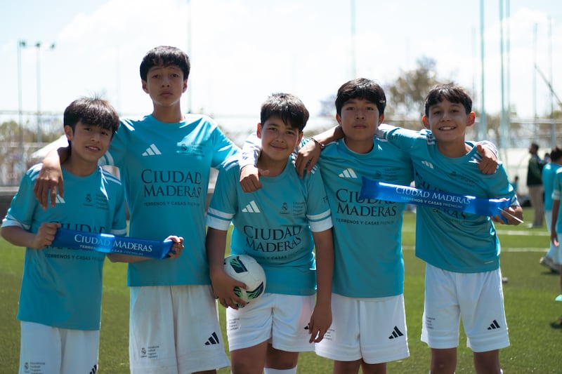 Crece programa de Fundación Real Madrid en Querétaro.
