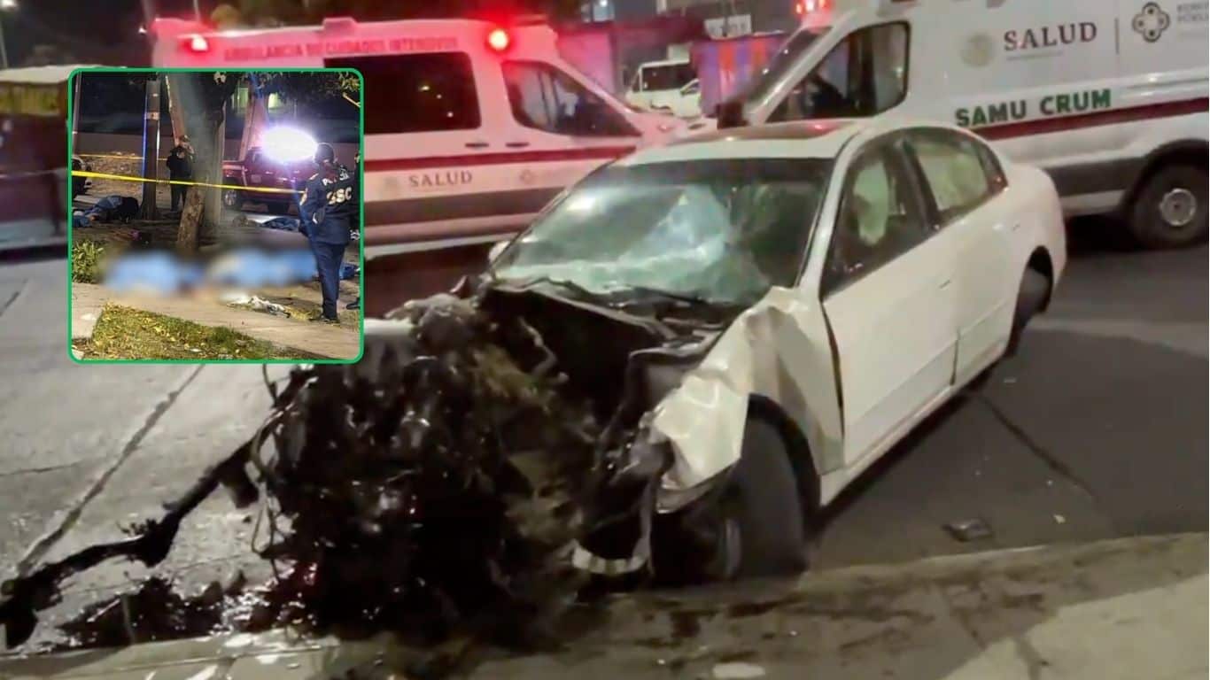 Reportan que el conductor ebrio iba acompañado de una mujer