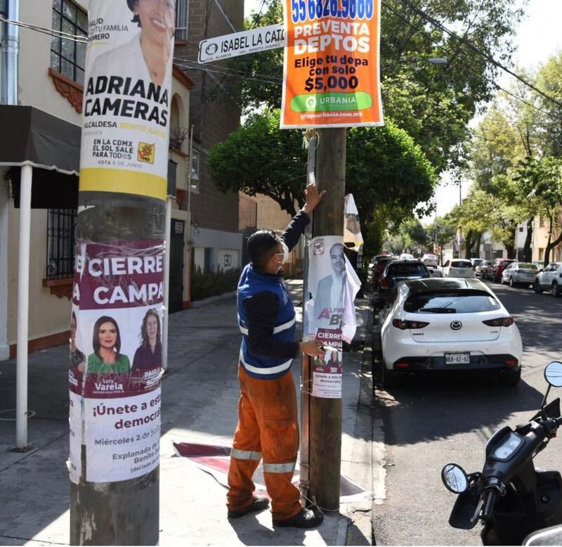 Propaganda electoral CDMX