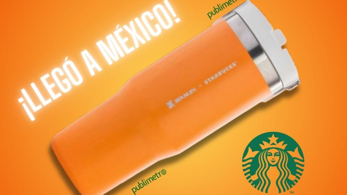 Vaso Stanley naranja de Starbucks se venderá con cupón Rewards el 18 de marzo