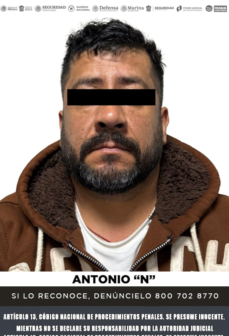 Prisión preventivo contra 5 personas por extorsiones en el Estado de México