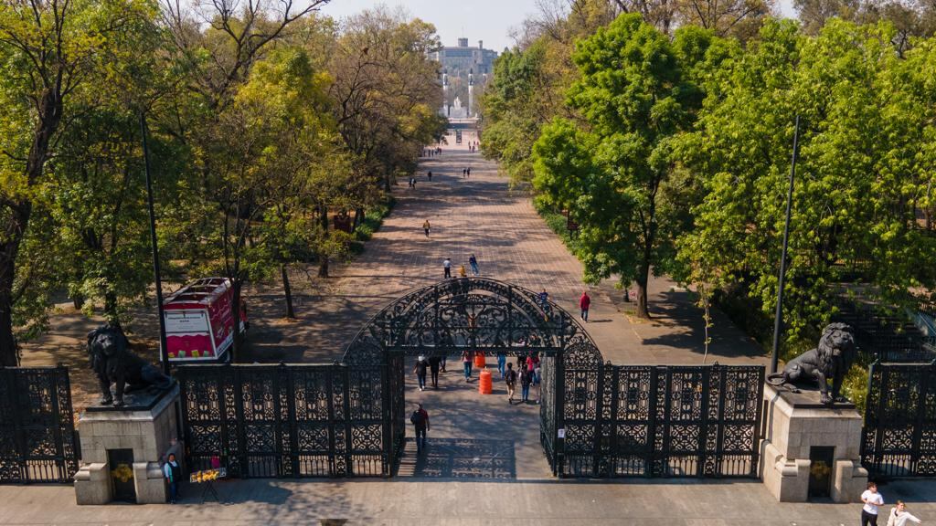 Puerta de los Leones Chapultepec