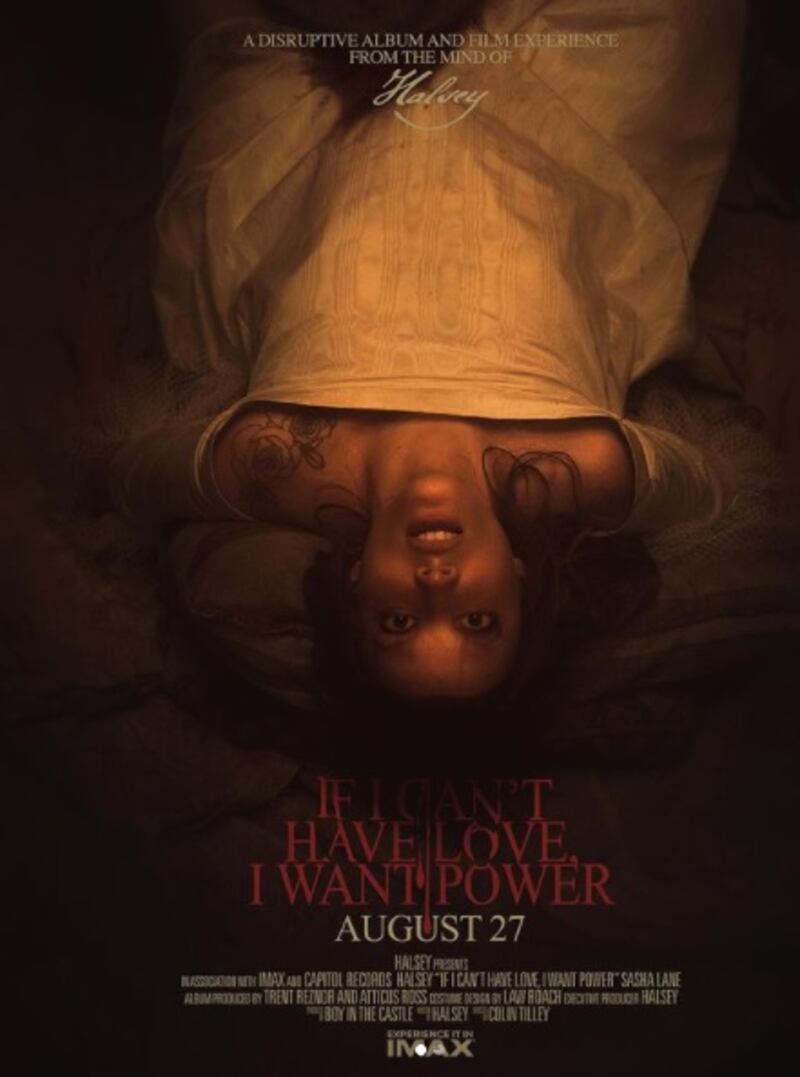Poster película de Halsey ‘If I Cant’t Have Love, I Want Power’