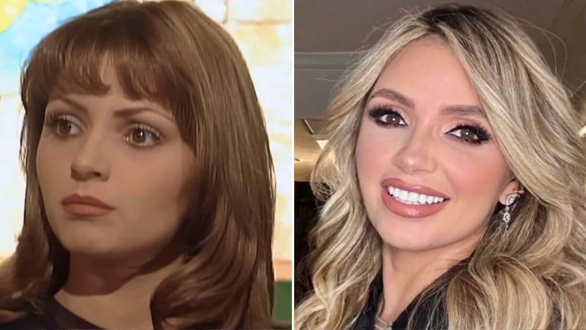 Angélica Rivera en 'La dueña' y en la actualidad