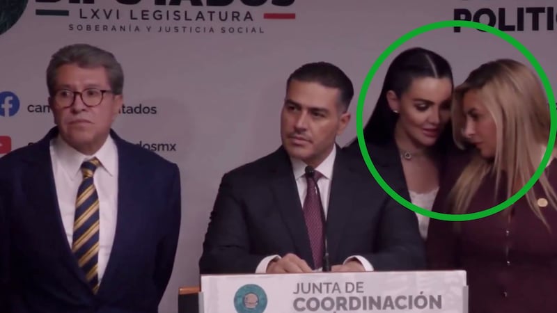 Diputadas de Morena pelean por una foto con Harfuch; Monreal llama “Batichicas”