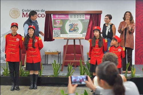 Conanp celebra 26 años con billete conmemorativo de Lotería Nacional