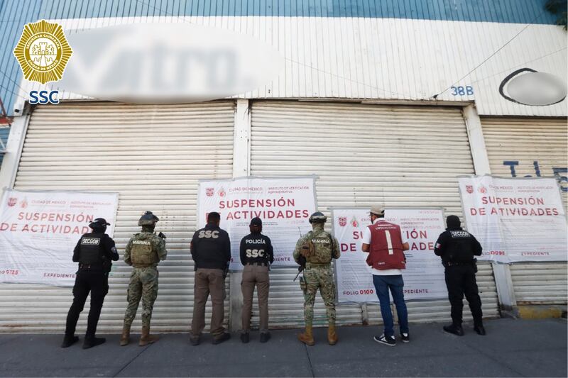 231 detenidos por robo y venta de autopartes en la CDMX