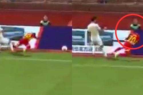 Video: Futbolista se rompe el cuello en pleno partido; teme no volver a caminar