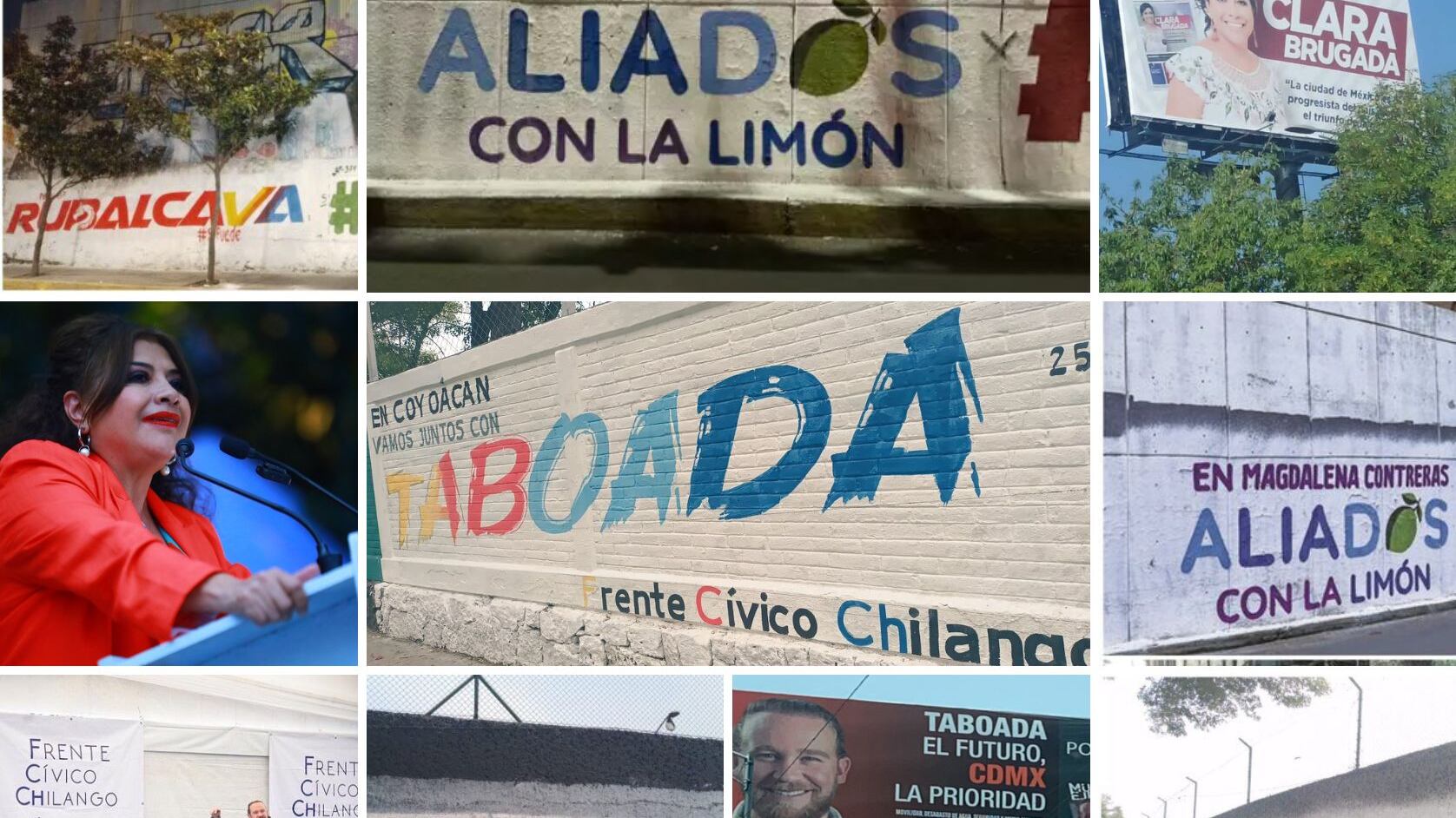Actos anticipados de precampañas de aspirantes al gobierno de la CDMX.