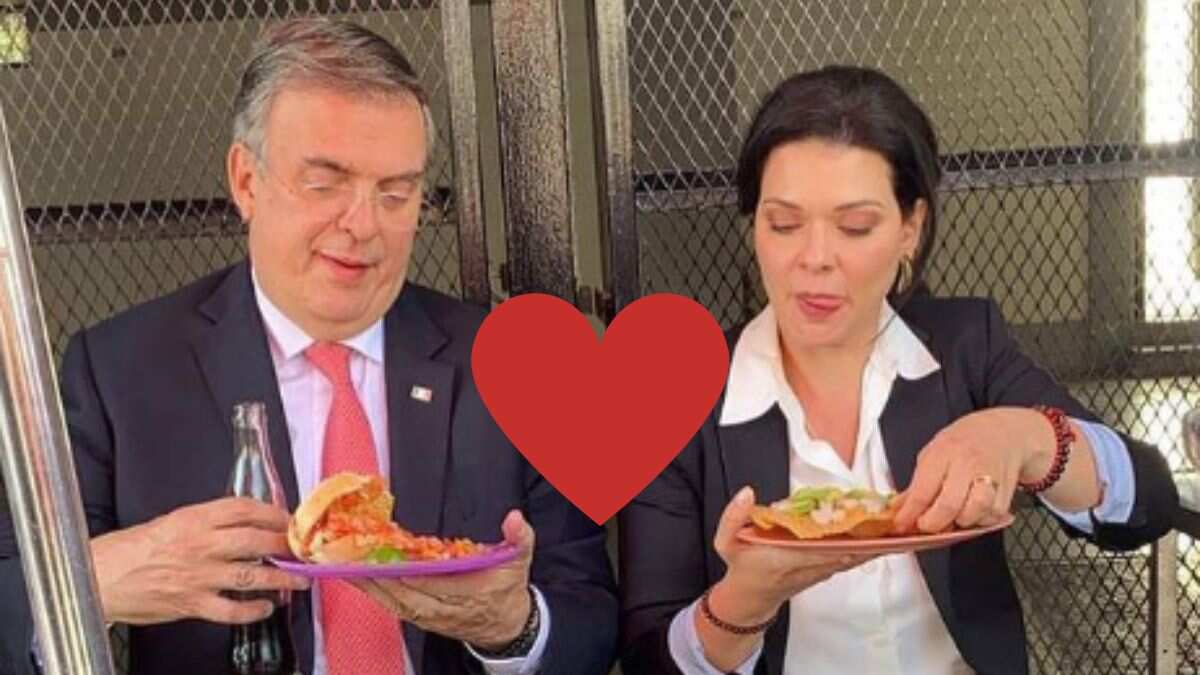 Marcelo Ebrard muestra su lado romántico; así presume su regalo de San Valentín