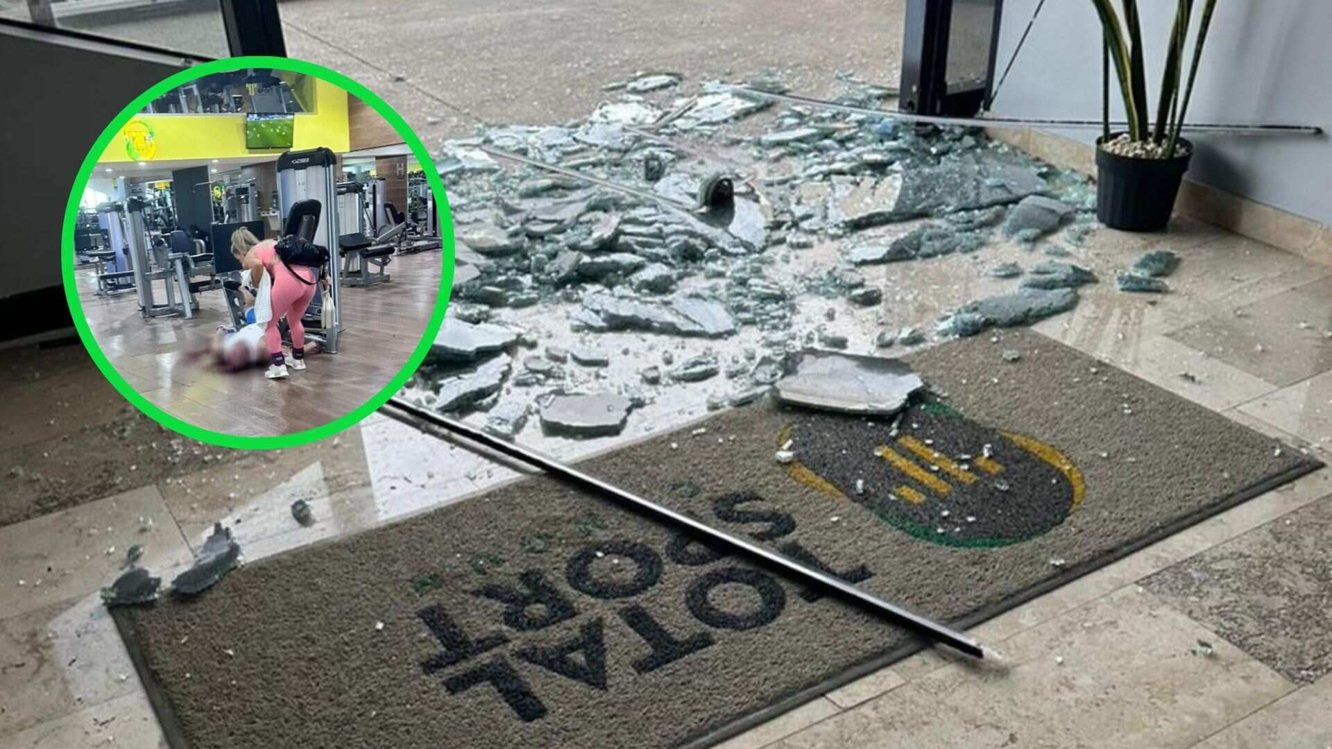 Sicarios irrumpieron violentamente en el gimnasio y se dirigieron directamente hacia el canadiense.