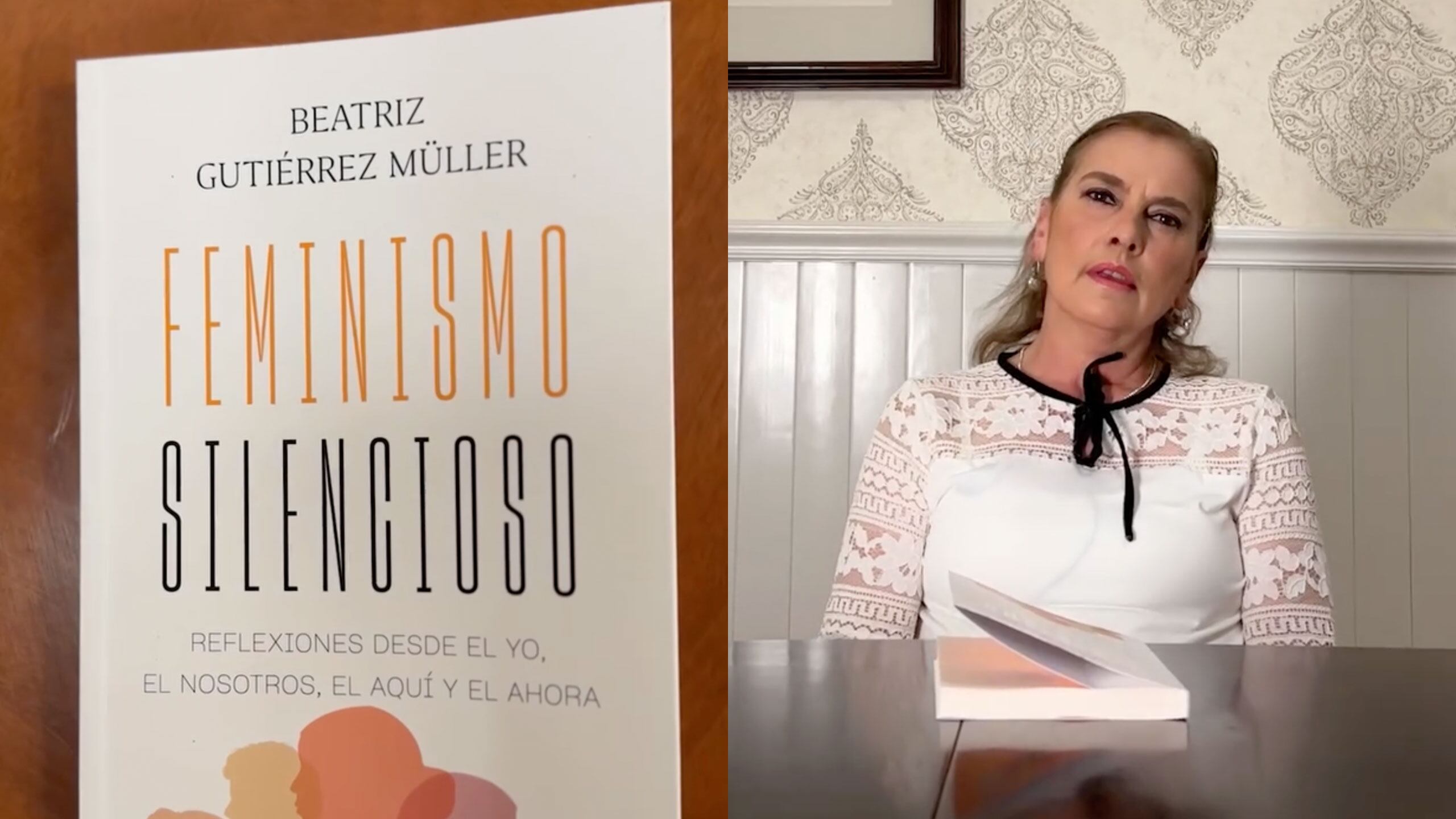 Beatriz Gutiérrez Müller presenta su nuevo libro 'Feminismo silencioso'