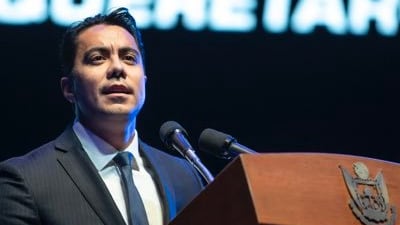 El diputado federal Felipe Fernando Macías Olvera mencionó que los representantes del Pan a candidatura tienen que salir a campaña. (Cortesía)