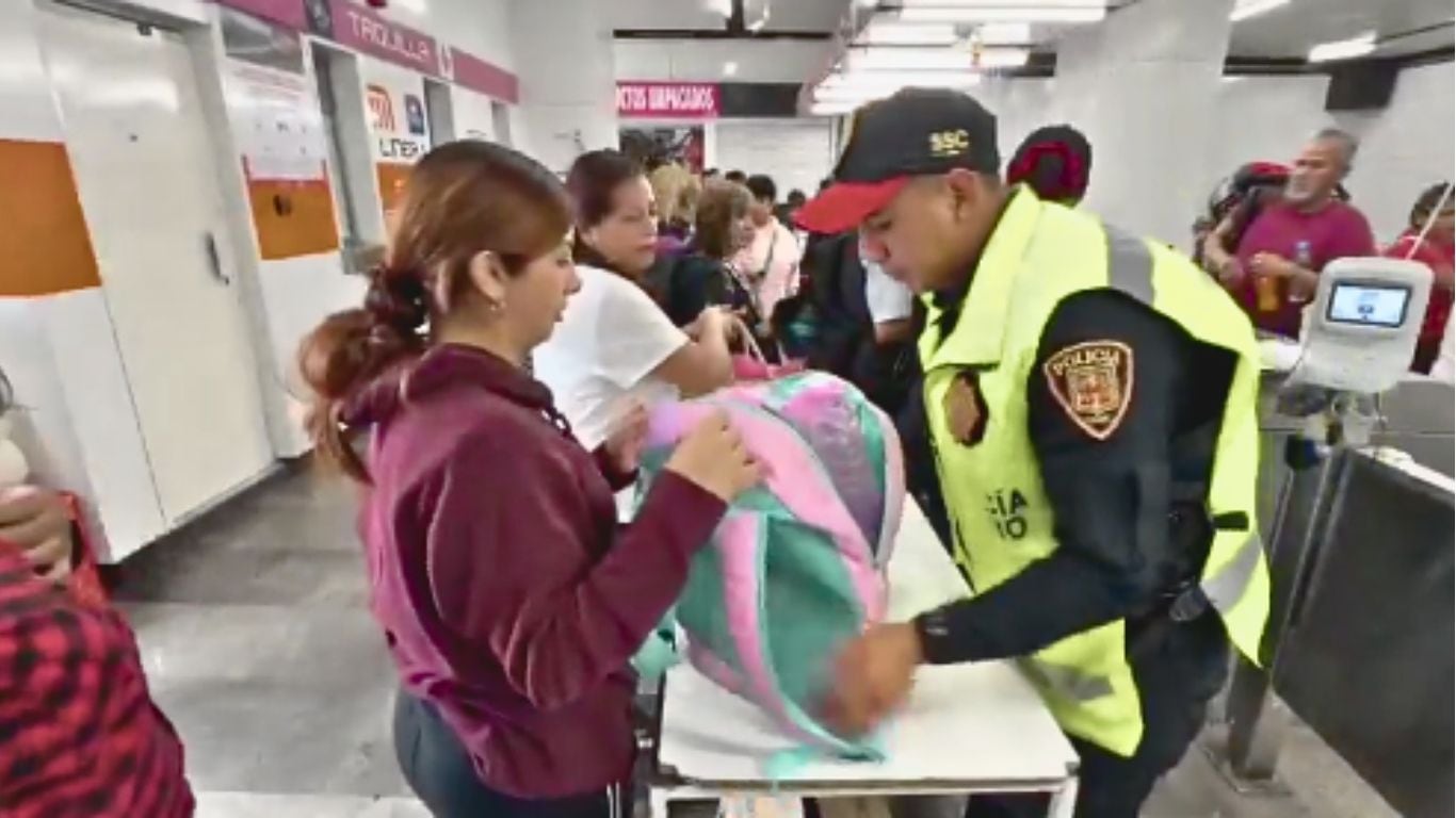 Metro CDMX activa operativo “Cero Pirotecnia”