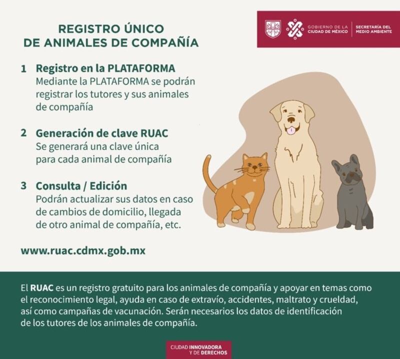 Registros de mascotas