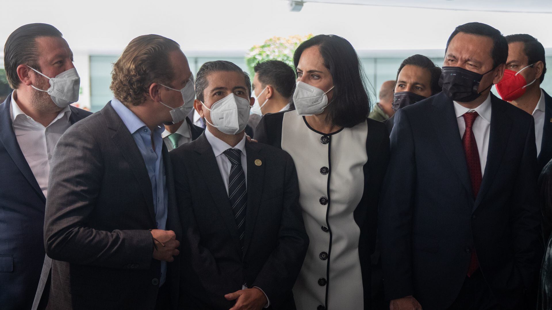 Alcaldes de la oposición en la Ciudad de México. Foto: Cuartoscuro