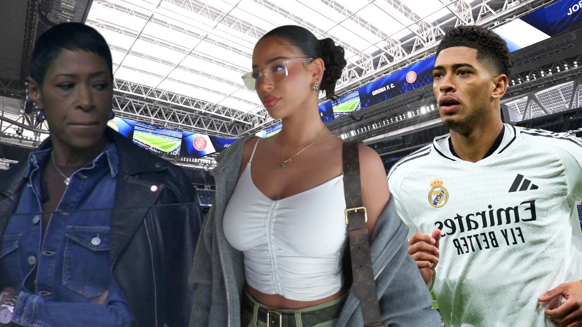 La Mamá de Bellingham fue captada en camara con un gesto hacia la novia de Jude