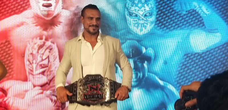 Alberto 'El Patrón' presentó esta segunda temporada de Nación Lucha Libre